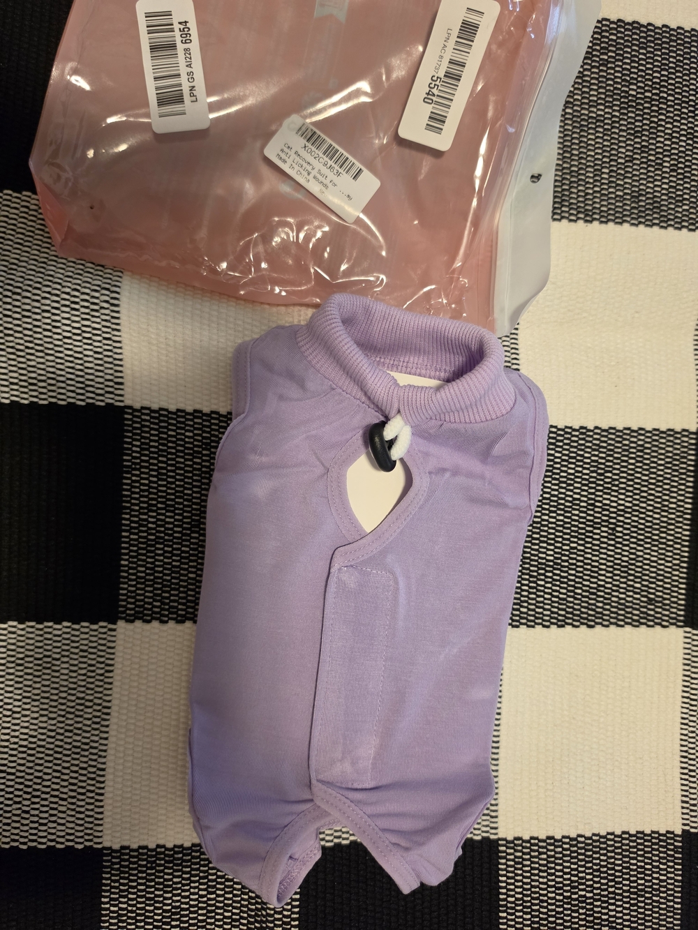 Cat Recovery Suit Size Small